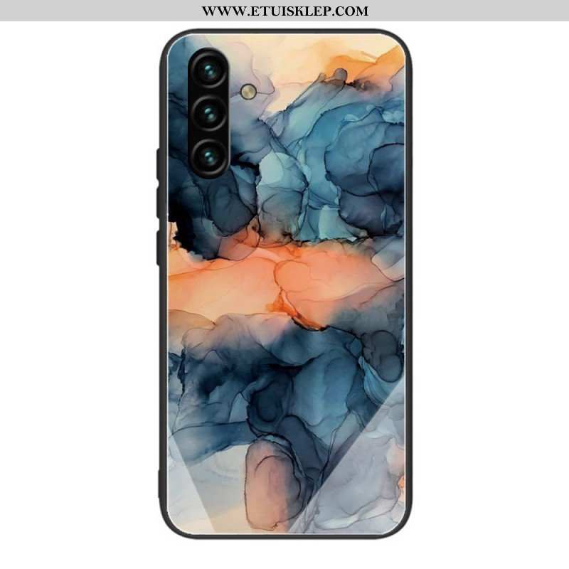 Etui do Samsung Galaxy A13 5G / A04s Marmurowe Szkło Hartowane